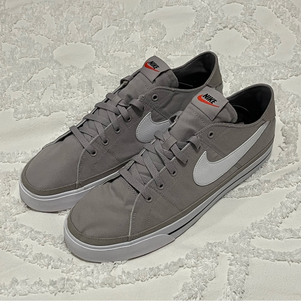 Nike Court Legacy Canvas College Gray 2021 - Size 12 US Men’s